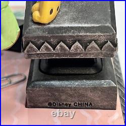 Vintage Disney Mickey Mouse Goofy Office Desk Stationery Set With Stapler Tape Etc