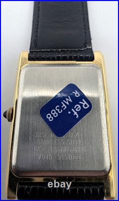 Vintage Disney Mickey Mouse Lorus Womens Tank Watch V515-5928 NEW Battery withBox