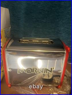 Vintage Disney Mickey Mouse Musical Pop Up Toaster Retro