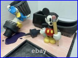 Vintage Disney Mickey Mouse Office Desk Stationery Note Paper Clip Pluto Stapler