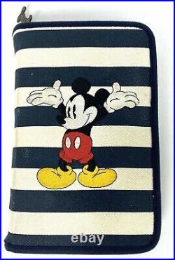 Vintage Disney Mickey Mouse Planner Polyester CA # 25083 RN #84167. HTF
