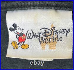 Vintage Disney Mickey Mouse Space Mountain (XXL) TShirt Tee WDW 90s RARE