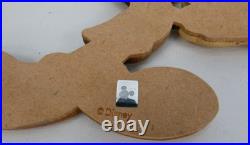 Vintage Disney Mickey Mouse Wooden Wall Art Hanging 9