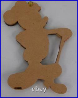 Vintage Disney Mickey Mouse Wooden Wall Art Hanging 9