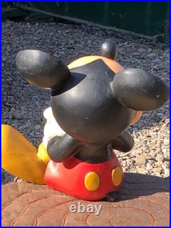 Vintage Disney Sitting Mickey Mouse Statue ornament Big Fig