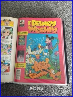 Vintage Disney Weekly Comics Issues 1 20 Mickey Mouse 1991 Complete
