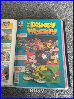 Vintage Disney Weekly Comics Issues 1 20 Mickey Mouse 1991 Complete