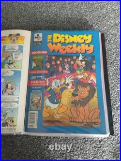 Vintage Disney Weekly Comics Issues 1 20 Mickey Mouse 1991 Complete