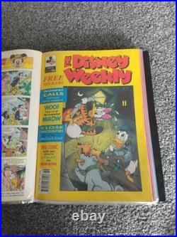 Vintage Disney Weekly Comics Issues 1 20 Mickey Mouse 1991 Complete