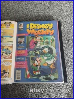 Vintage Disney Weekly Comics Issues 1 20 Mickey Mouse 1991 Complete
