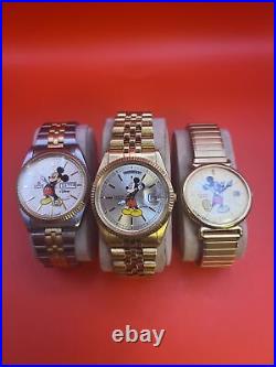 Vintage Disney-mickey mouse watch collection