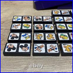 Vintage Estrela Disney Mickey Mouse Domino Set Tile Game 26x Disneylandia Rare