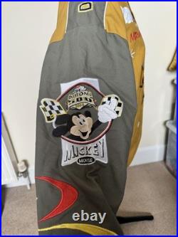 Vintage JH Design NASCAR x Disney Mickey Mouse Daytona 500 Racing Jacket -Size L