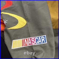 Vintage JH Design NASCAR x Disney Mickey Mouse Daytona 500 Racing Jacket -Size L