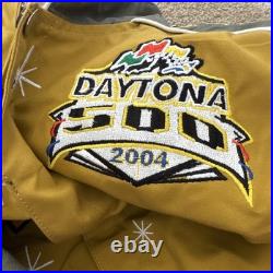 Vintage JH Design NASCAR x Disney Mickey Mouse Daytona 500 Racing Jacket -Size L
