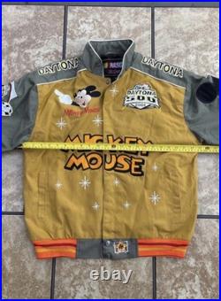 Vintage JH Design NASCAR x Disney Mickey Mouse Daytona 500 Racing Jacket -Size M Vintage JH Design NASCAR x Disney Mickey Mouse Daytona 500 Racing Jacket -Size M