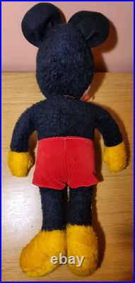 Vintage Joy Toy Australia Disney Mickey Mouse Googly Eyes Teddy Doll