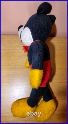 Vintage Joy Toy Australia Disney Mickey Mouse Googly Eyes Teddy Doll