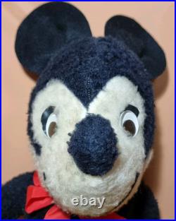 Vintage Joy Toy Australia Disney Mickey Mouse Googly Eyes Teddy Doll