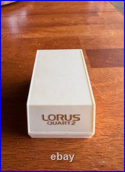 Vintage Lorus Disney Mickey Mouse Gold Musical Melody Watch