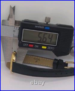 Vintage Lorus Disney Mickey Mouse Gold-Tone Quartz Watch 24mm