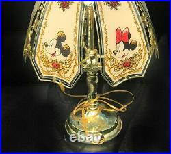 Vintage Mickey And Minnie Mouse Disney Lamp Collectible Disneyana Not Working