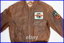 Vintage Mickey Mouse Leather Flying Jacket Disney Victory Wings 90s Size XL Vintage Mickey Mouse Leather Flying Jacket Disney Victory Wings 90s Size XL