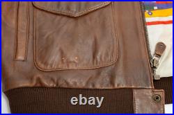 Vintage Mickey Mouse Leather Flying Jacket Disney Victory Wings 90s Size XL Vintage Mickey Mouse Leather Flying Jacket Disney Victory Wings 90s Size XL