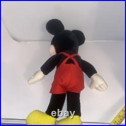 Vintage Mickey Mouse Plush Blue Bowtie, 17 Disney misprinted Minnie mouse 1980s