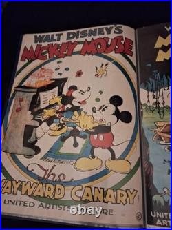 Vintage Mickey Mouse Poster Collection. X27 Presentation Folder Included