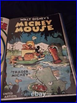 Vintage Mickey Mouse Poster Collection. X27 Presentation Folder Included