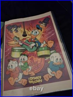 Vintage Mickey Mouse Poster Collection. X27 Presentation Folder Included