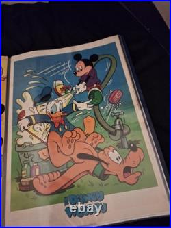 Vintage Mickey Mouse Poster Collection. X27 Presentation Folder Included
