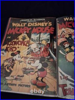 Vintage Mickey Mouse Poster Collection. X27 Presentation Folder Included