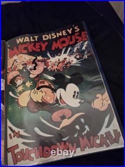 Vintage Mickey Mouse Poster Collection. X27 Presentation Folder Included