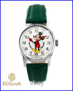 Vintage Mickey Mouse Watch Ladies Bradley Disney 1972 Swiss-Made Vintage Mickey Mouse Watch Ladies Bradley Disney 1972 Swiss-Made