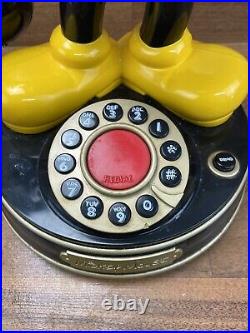 Vintage Rare Mybelle 805 Mickey Mouse Telephone Walt Disney