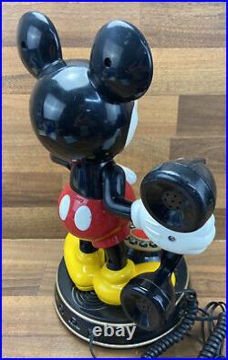 Vintage Rare Mybelle 805 Mickey Mouse Telephone Walt Disney