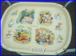 Vintage child's Disney Mickey Mouse, Snow White etc trolley, 1960s British made Vintage child's Disney Mickey Mouse, Snow White etc trolley, 1960s British made