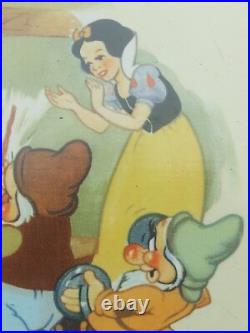 Vintage child's Disney Mickey Mouse, Snow White etc trolley, 1960s British made Vintage child's Disney Mickey Mouse, Snow White etc trolley, 1960s British made