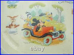 Vintage child's Disney Mickey Mouse, Snow White etc trolley, 1960s British made Vintage child's Disney Mickey Mouse, Snow White etc trolley, 1960s British made