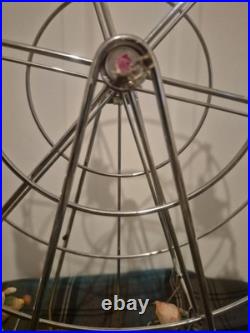 Vintage clowns Disney Mickey Mouse Ferris Wheel Musical Box Wood/Metal sankyo