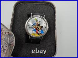 Vtg Disney Mickey Mouse & Friends 70 Year Anniversary Limited Edition Watch 7878