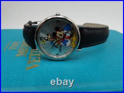 Vtg Disney Mickey Mouse & Friends 70 Year Anniversary Limited Edition Watch 7878