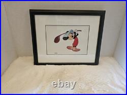 WALT DISNEY MICKEY MOUSE CANINE CADDY FRAMED LIMITED EDITION GOLF Picture Rare WALT DISNEY MICKEY MOUSE CANINE CADDY FRAMED LIMITED EDITION GOLF Picture Rare