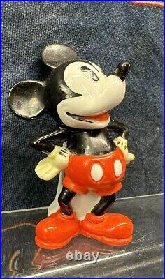 WALT DISNEY MICKEY MOUSE TOOTHBRUSH HOLDER. MAW & SON Foreign Mint Rare C1938