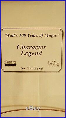 WALT'S 100 YEARS OF MAGIC SERICEL ANIMATION #2/1000 withCOA MICKEY MOUSE DISNEY