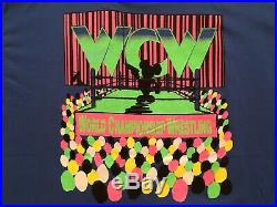 WCW Disney Crew T Shirt XL 1996 VINTAGE nWo WWF WWE Mickey Mouse Sonny Onoo