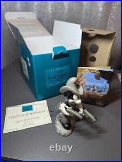 WDCC Disney Classics Two Gun Mickey Mouse Quick Draw Cowboy Porcelain Figure T10