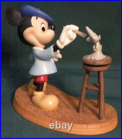 WDCC Disney MICKEY MOUSE CREATING A CLASSIC With Box but NO COA